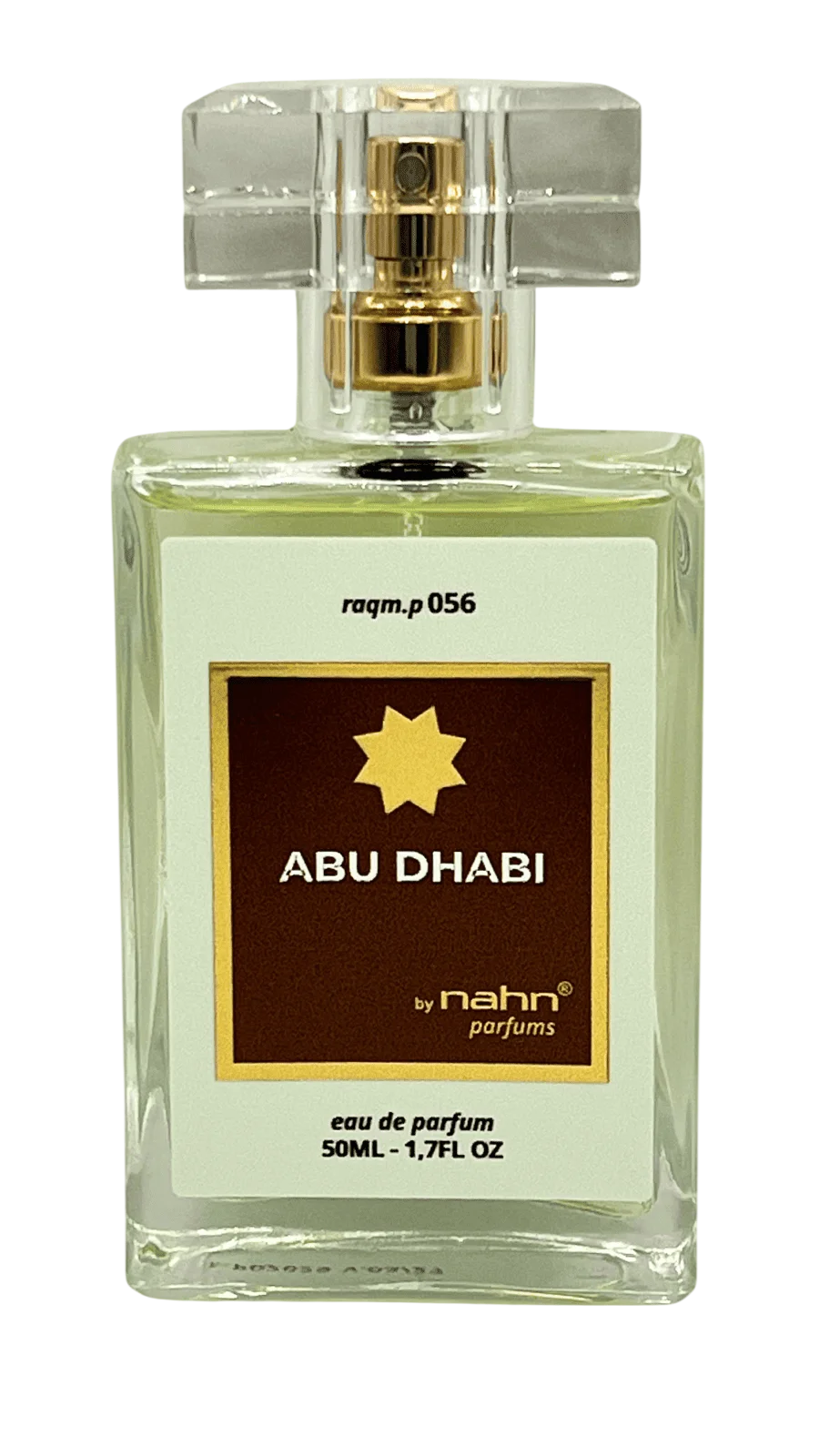 Frasco do perfume ABU DHABI