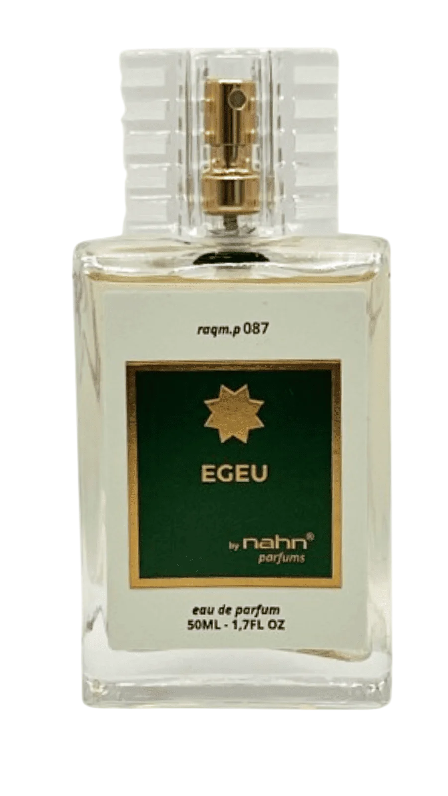 Frasco do perfume EGEU