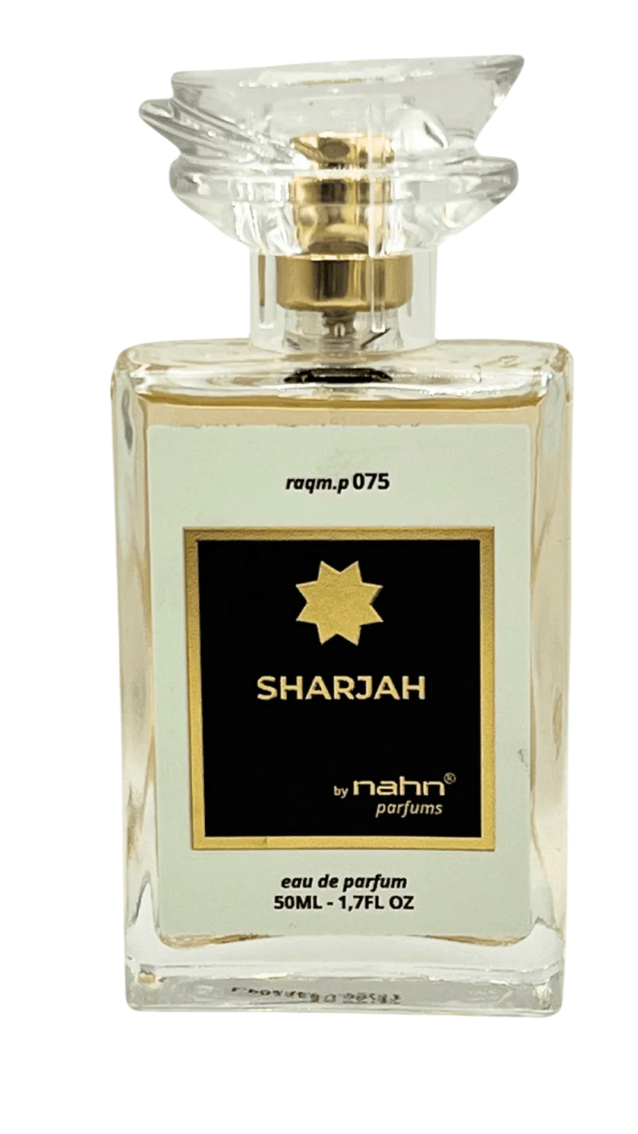 Frasco do perfume SHARJAH