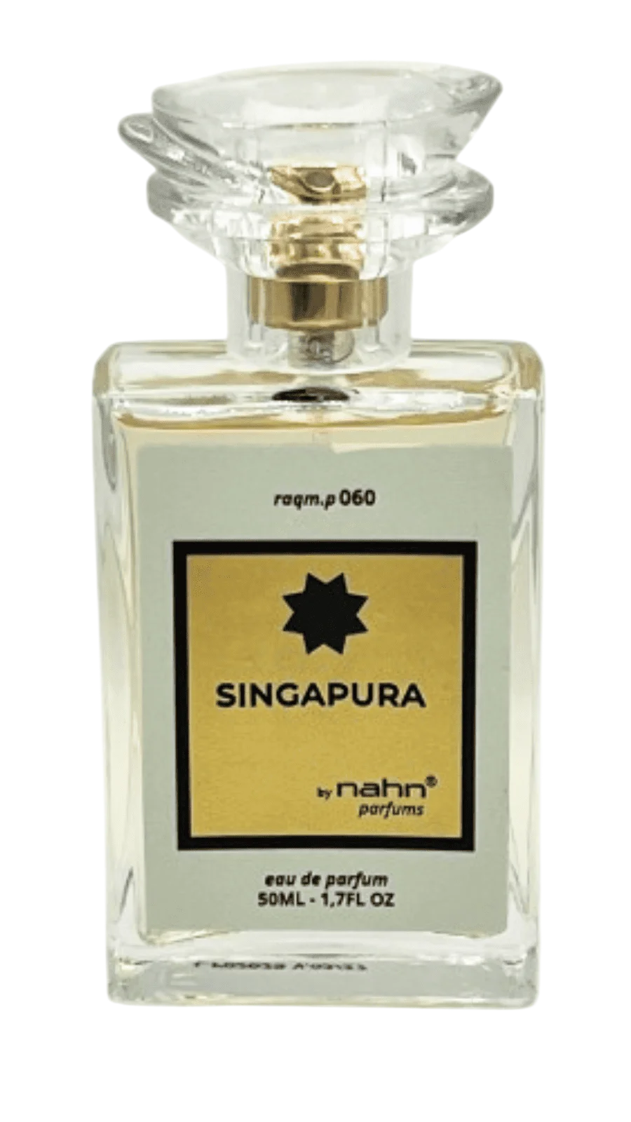 Frasco do perfume SINGAPURA
