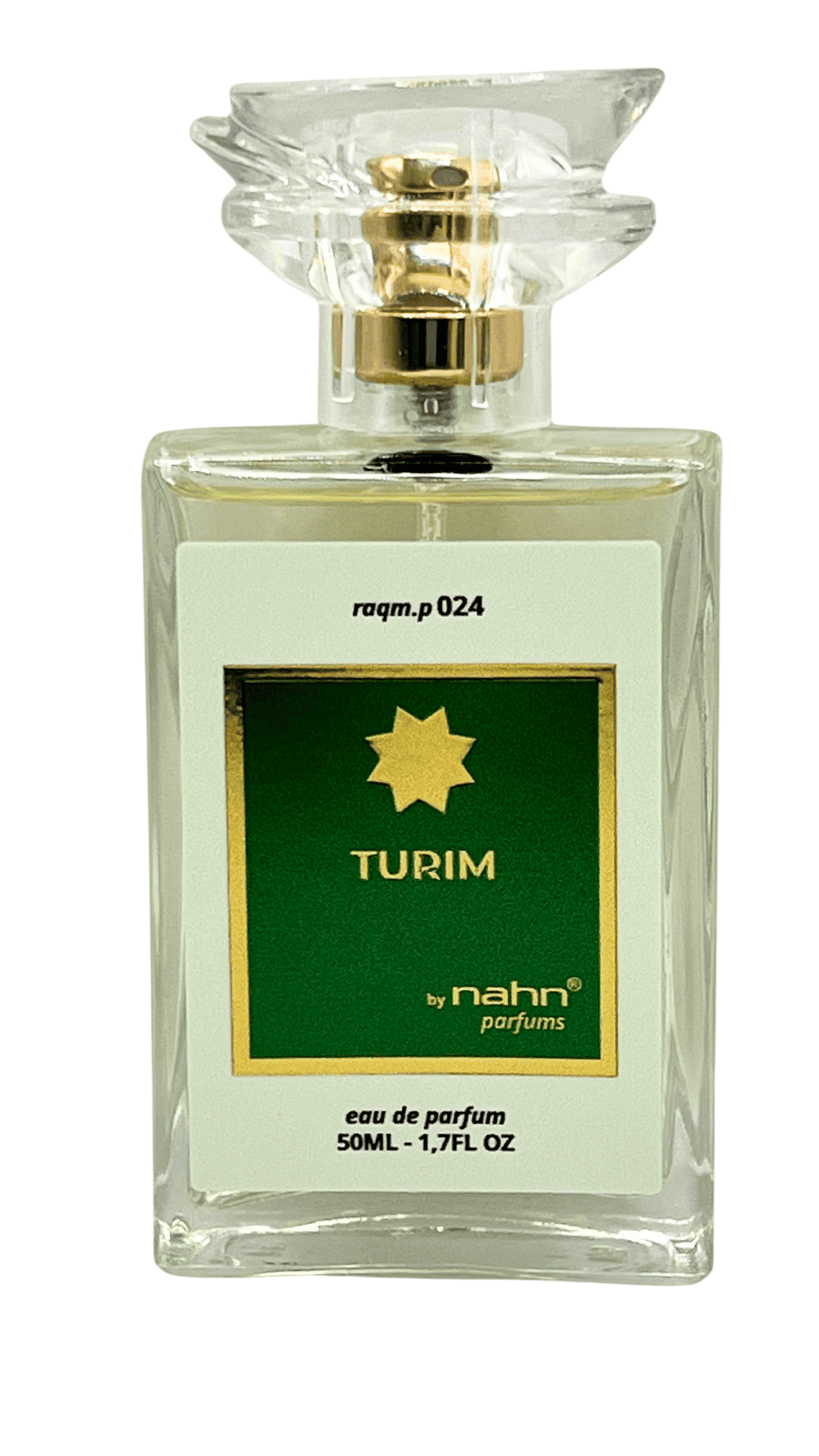 Frasco do perfume TURIM