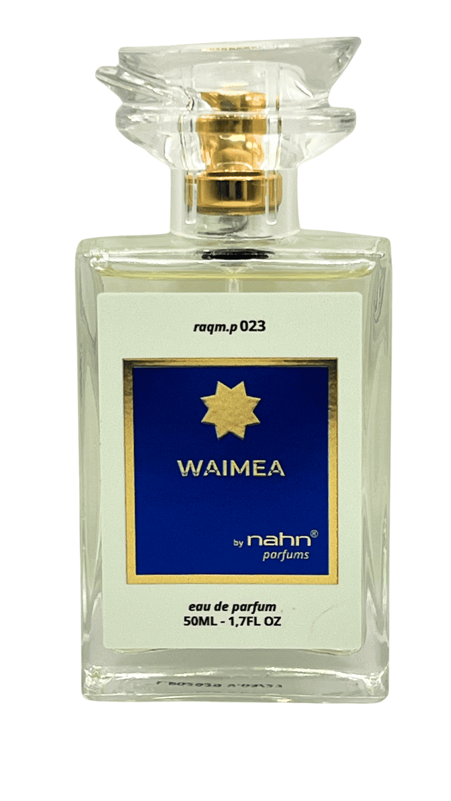 Frasco do perfume WAIMEA